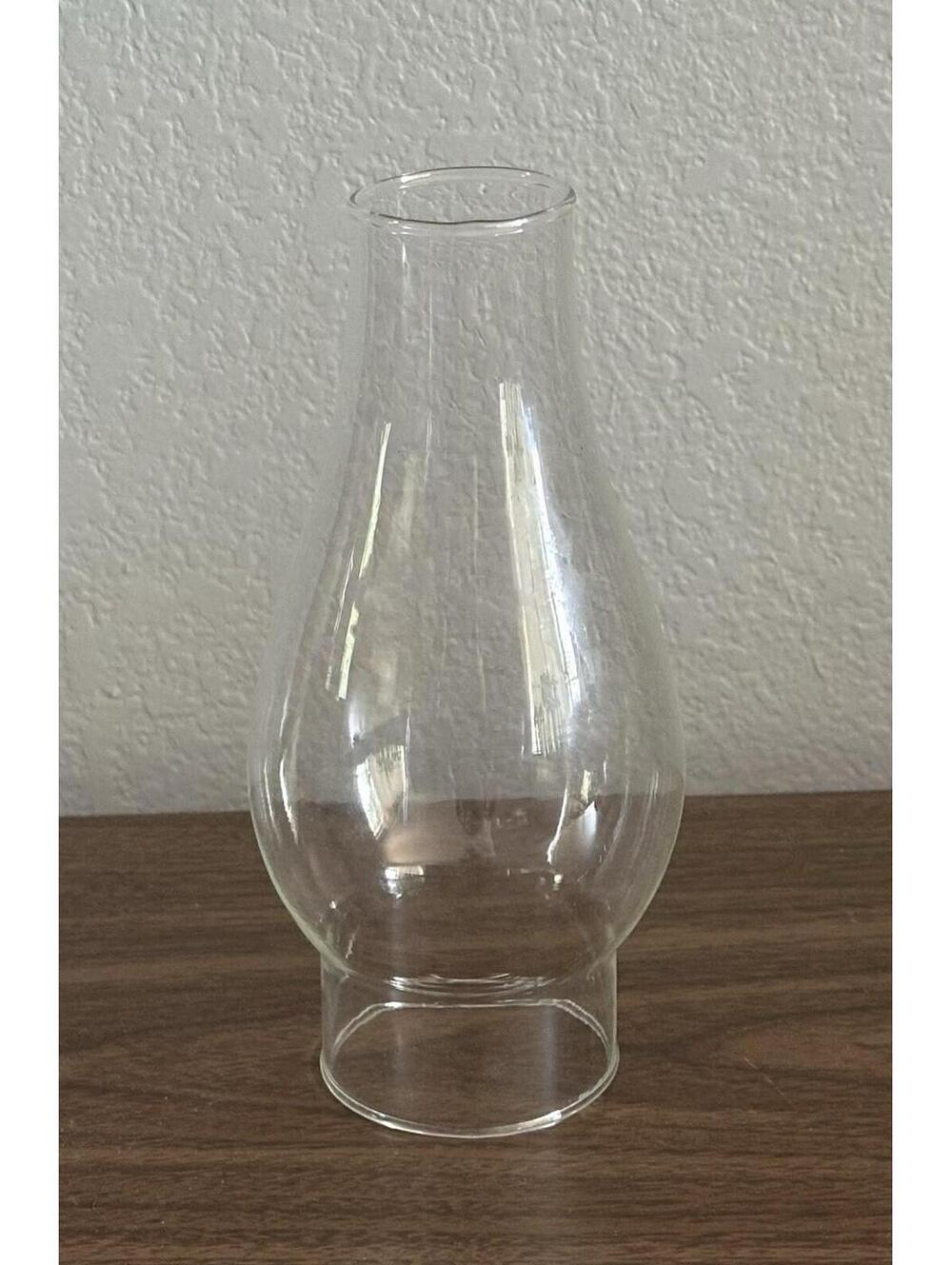 Glass Chimney Shade Hurricane Lantern Globe 7 1/2" Tall 2 1/2" Diameter